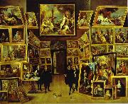 Archduke Leopold William in his Gallery in Brussels    David Teniers